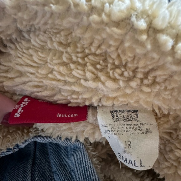 Vintage Levi’s (2002) Shearling Sherpa Jean Jacket - Picture 2 of 8
